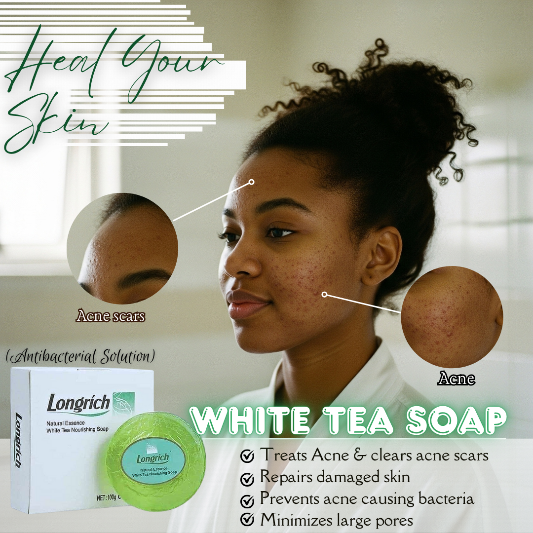 White tea soap