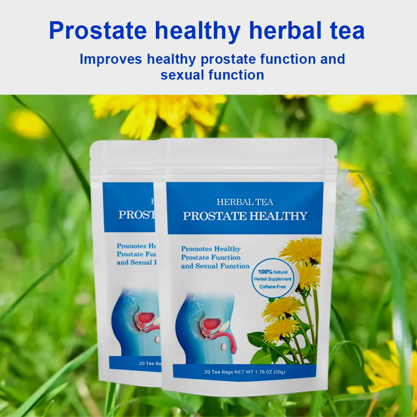 Men's prostate tea