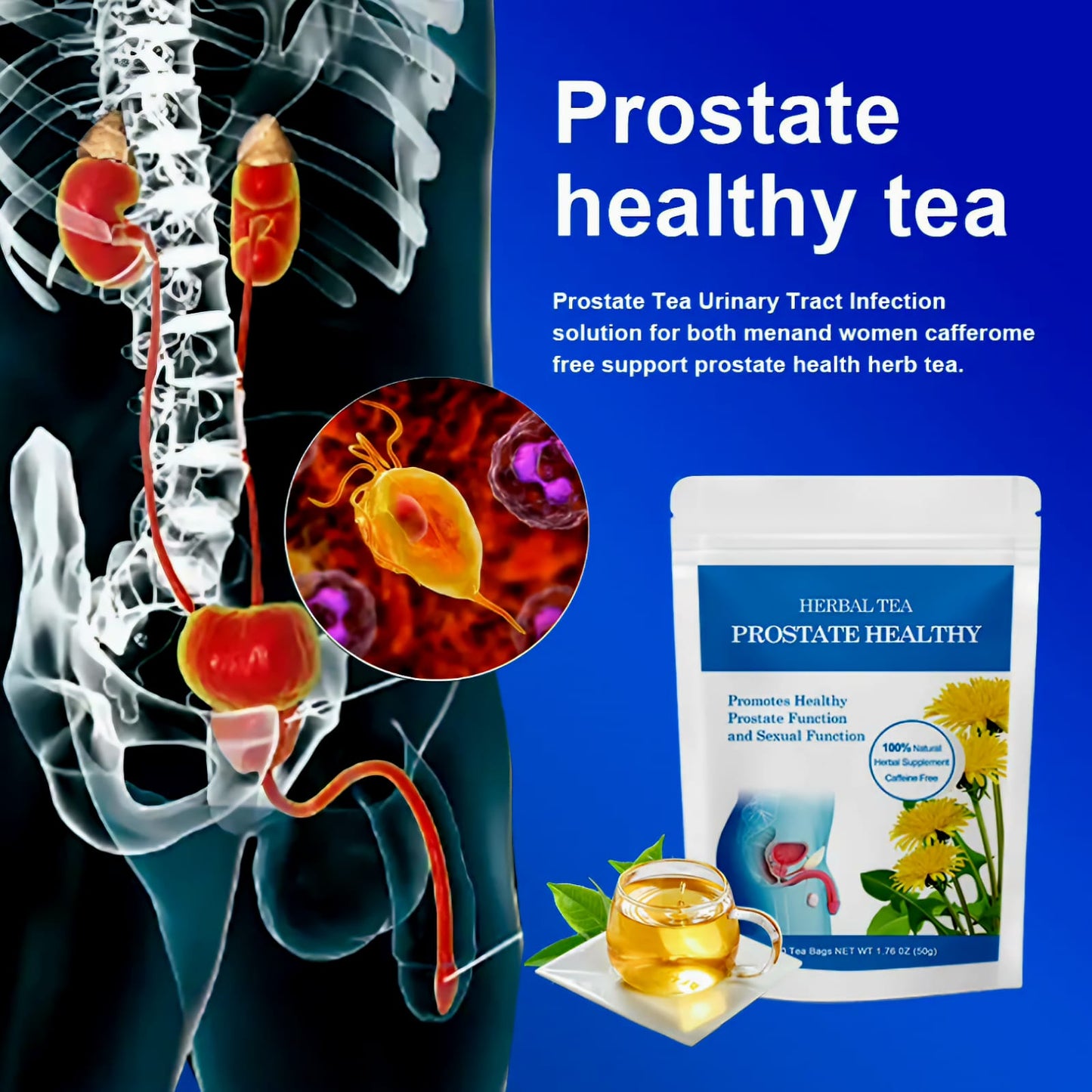 Men's prostate tea