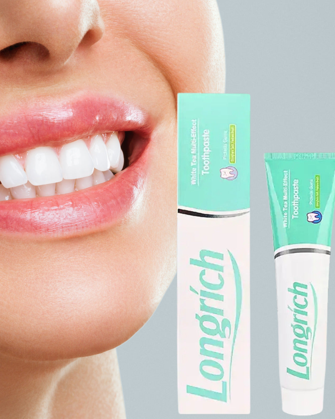 White tea toothpaste