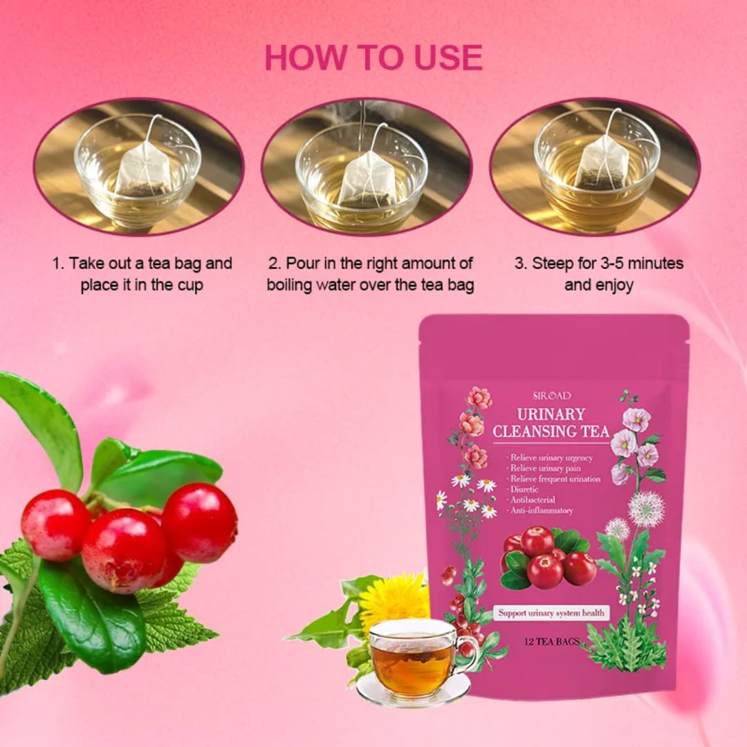 UTI cleansing tea
