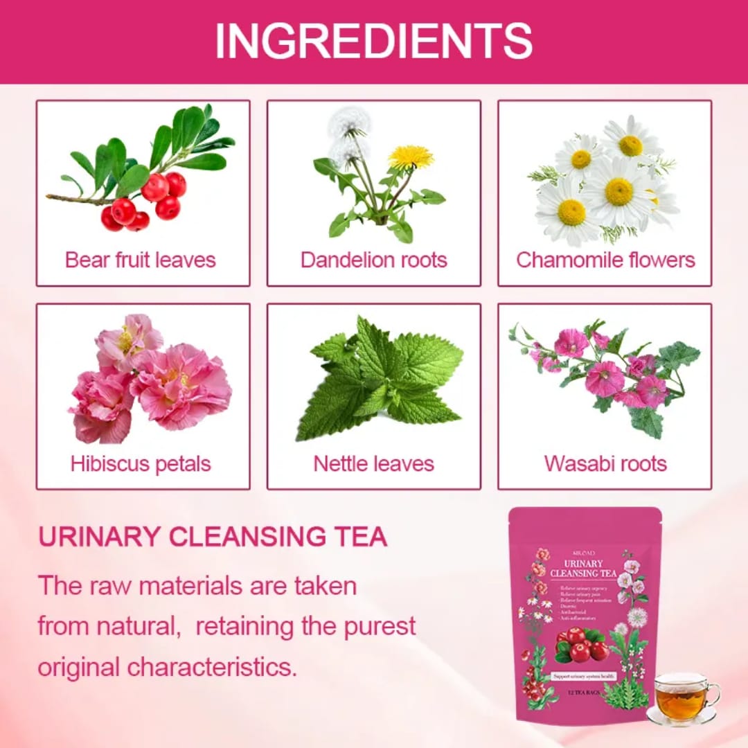 UTI cleansing tea