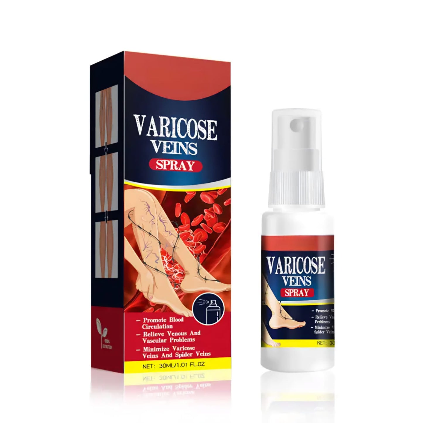Varicose veins spray