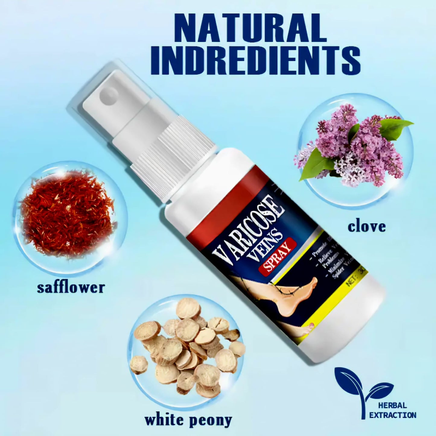 Varicose veins spray