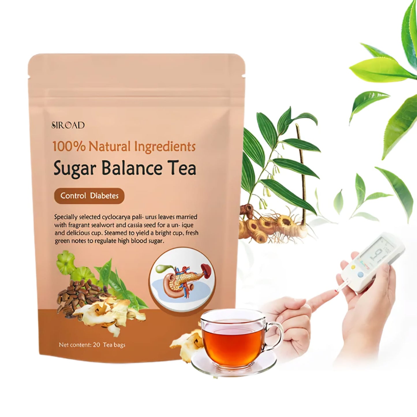 Sugar balance tea