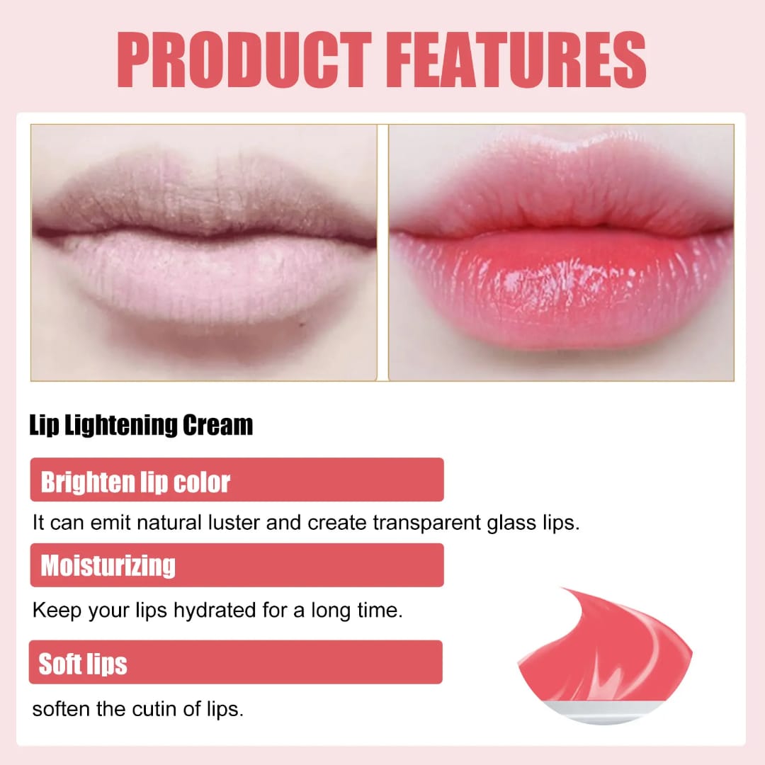 Lip lightening cream