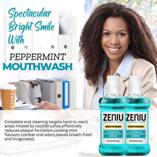 Peppermint mouthwash