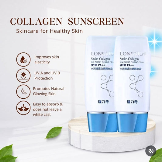 Collagen sunscreen